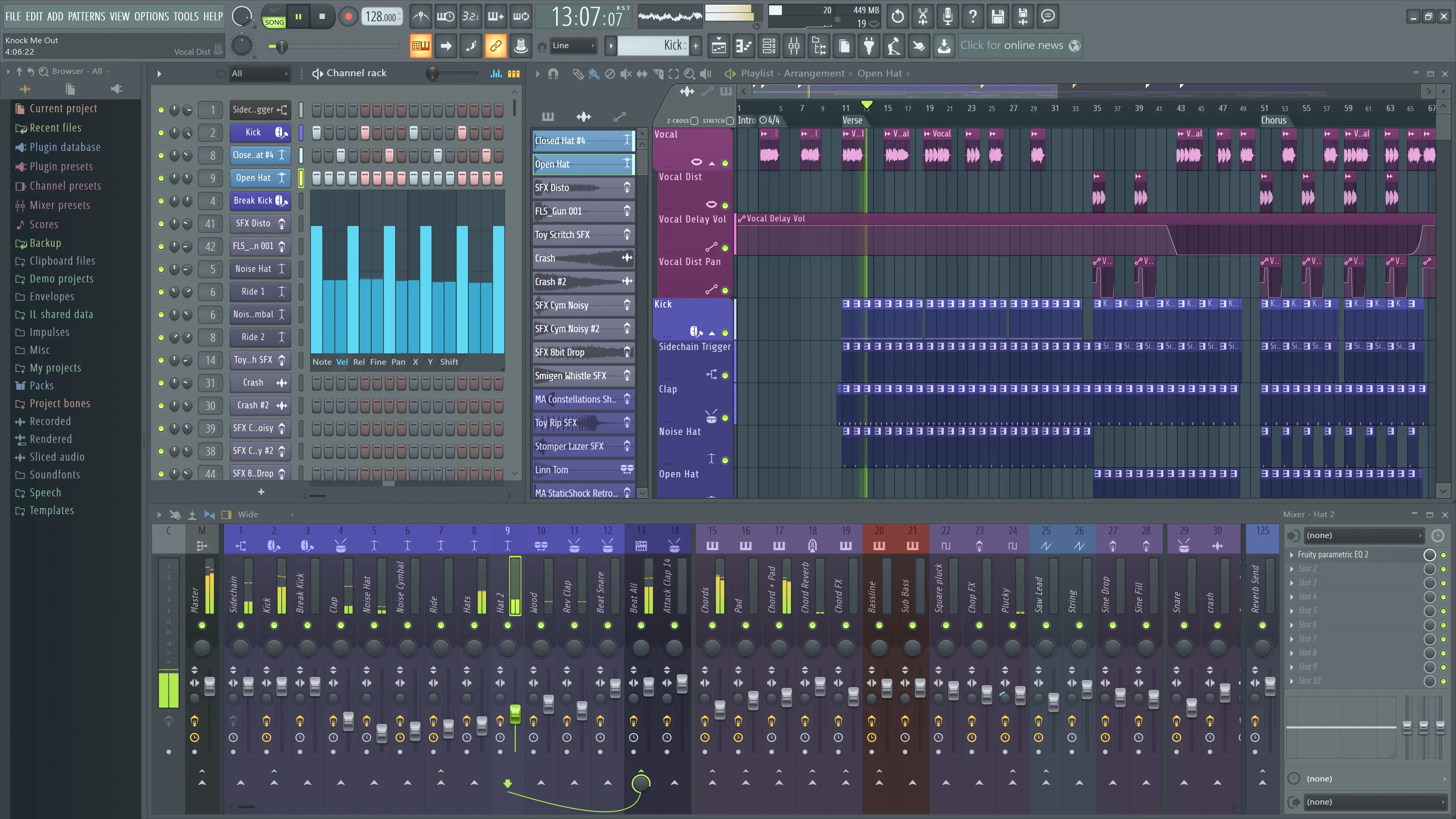 Production audio